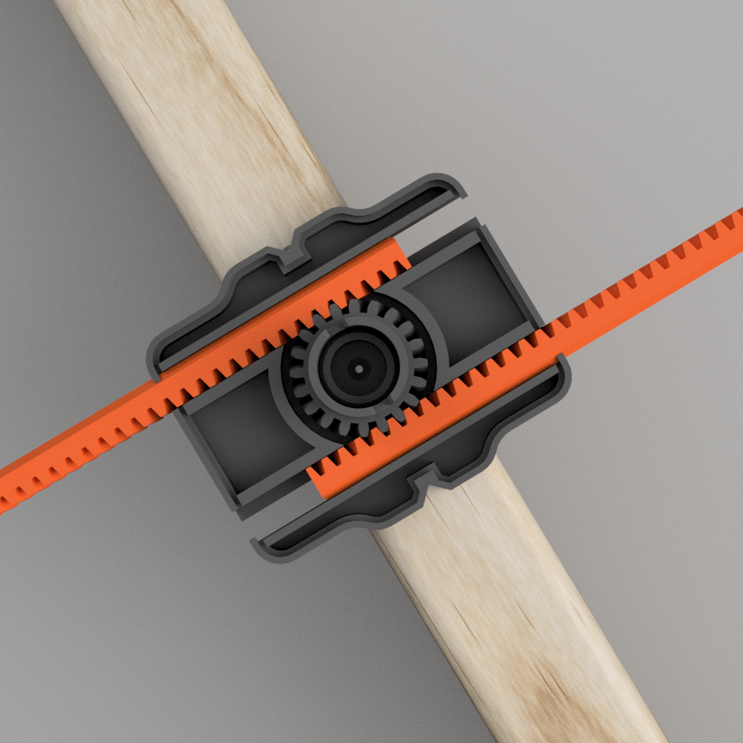 Center Marking Gauge Geared by JohnMartin Download free STL model