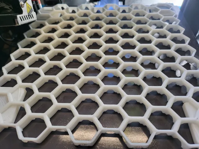 Laser honeycomb bed to fit an Ender 3 size bed