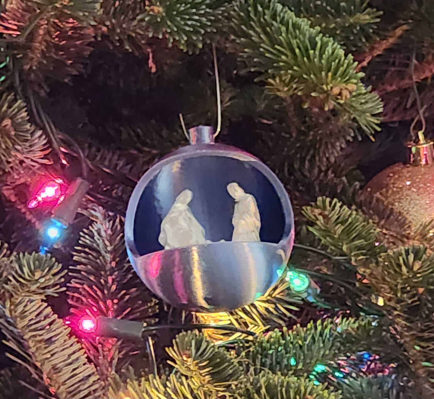 Custom Christmas Ornament & Scenic Insets