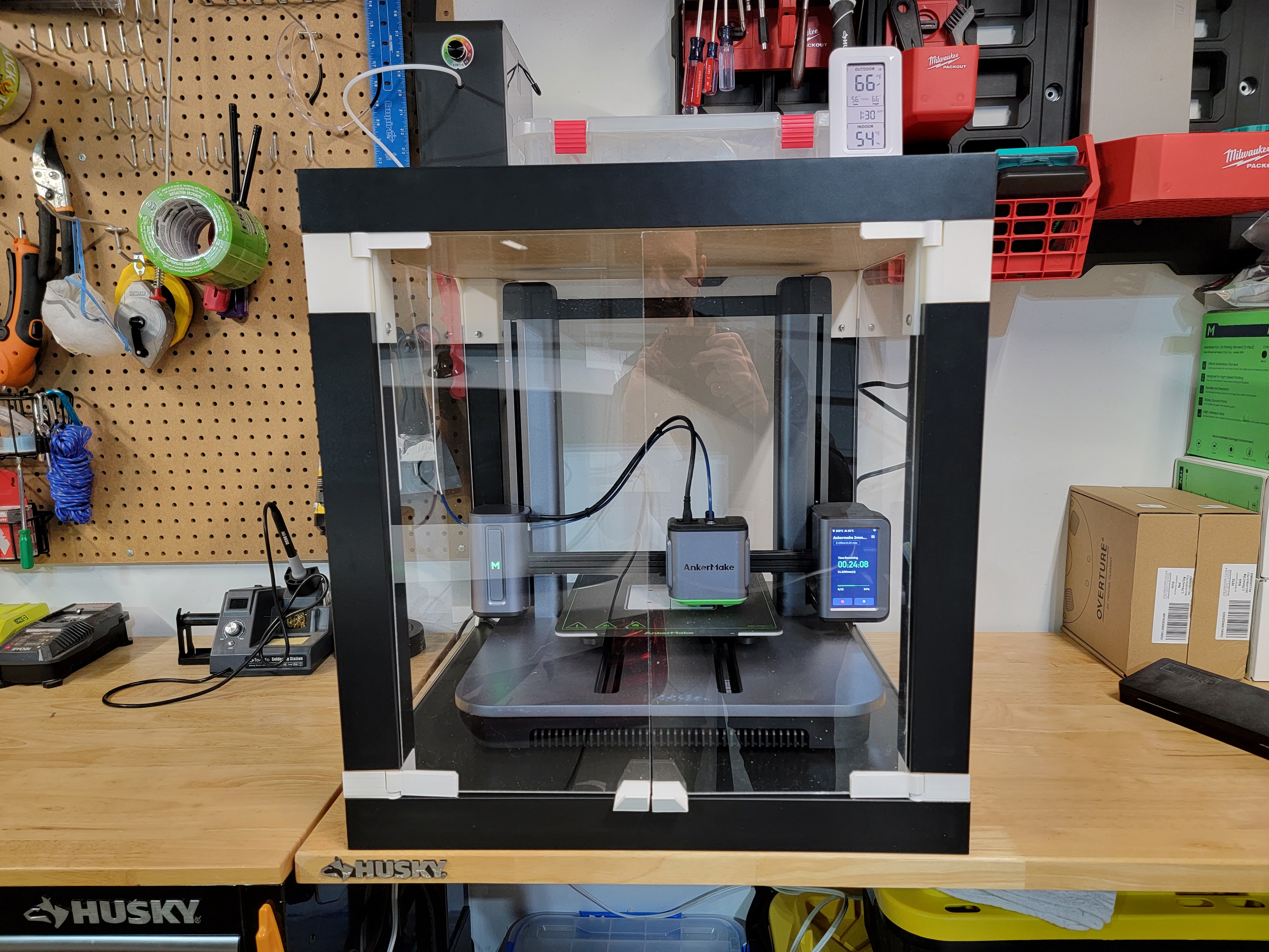 Ankermake M5 Lack Enclosure Upgrade for "Original Prusa i3 MK3 ENCLOSURE"