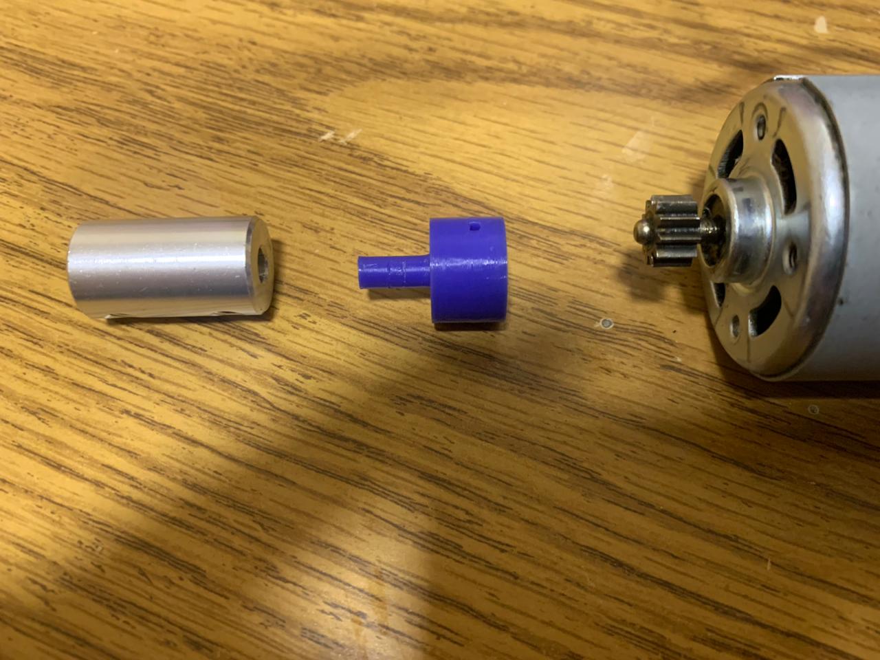 HRS550 High Torque DC Motor to 5mm Shaft by Greeniac1 Download free