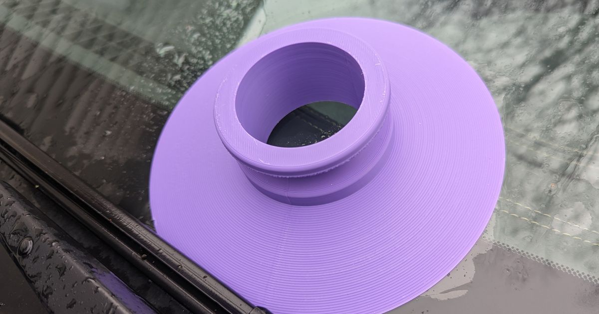 Simple Generic Ice Scraper by WeekdayWeekend Download free STL model