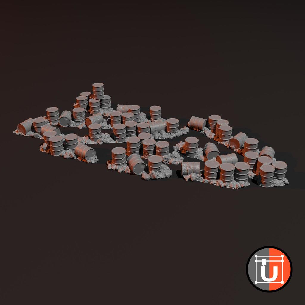 Scatter Terrain: Barrels and Barricades
