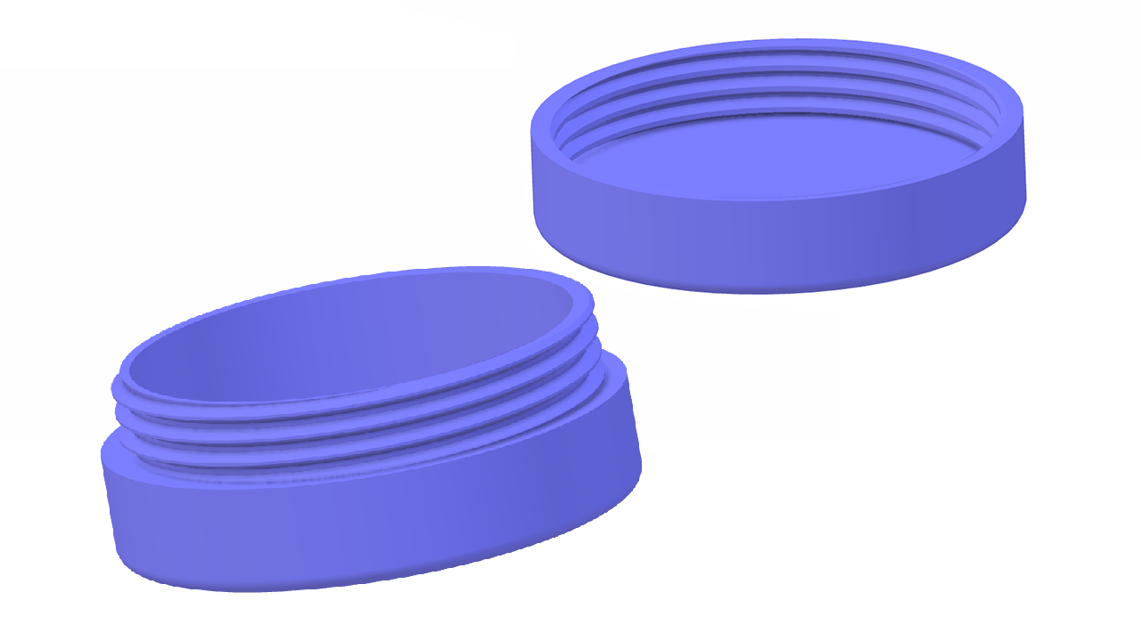 Yet Another TwistTop Container by WeekdayWeekend Download free STL