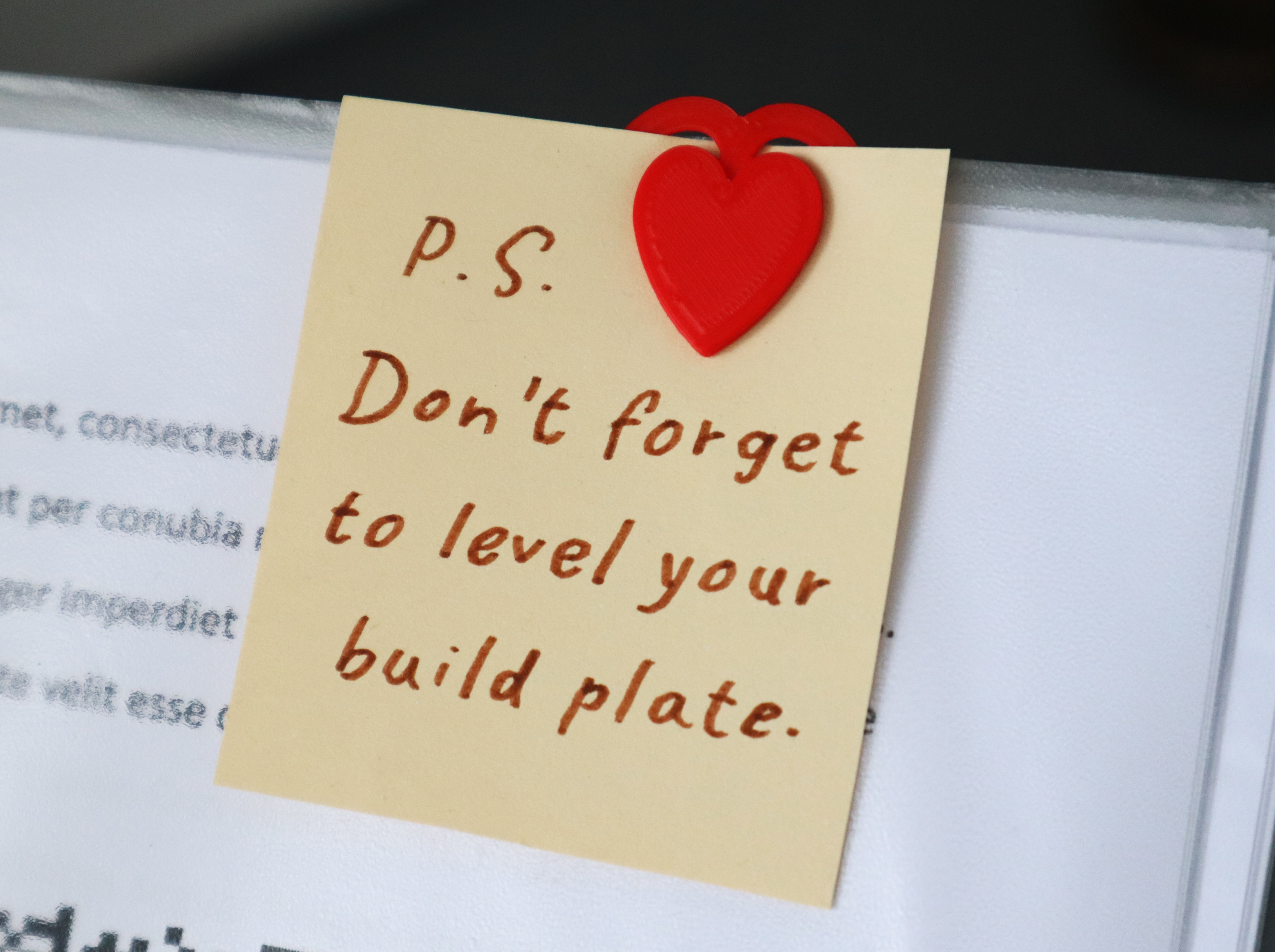 Paperclip heart