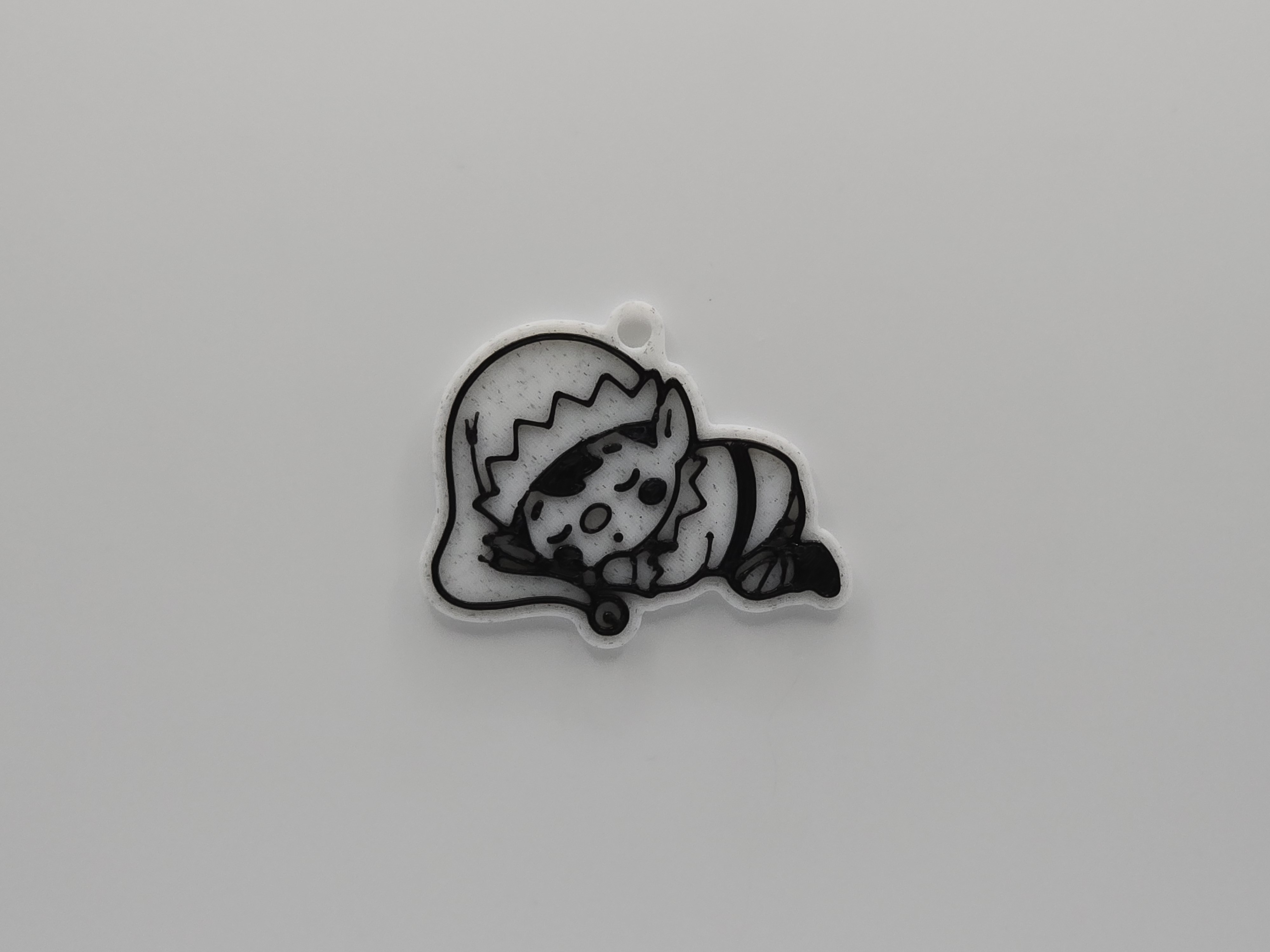 The Sleepy Elf Keychain
