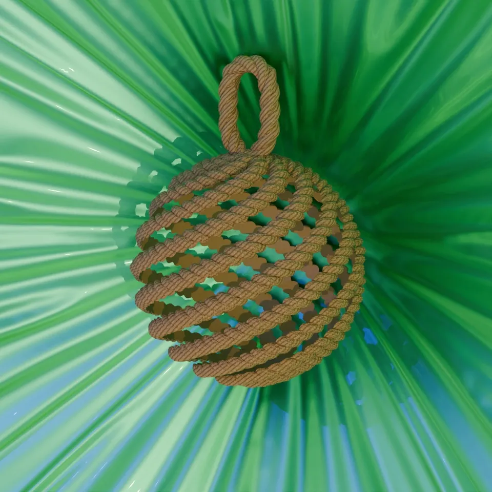 Christmas Rope Bauble Ornament Collection by Maker81 | Download free ...