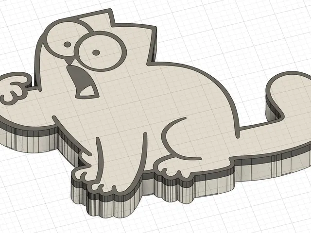 Simons Cat Magnet Holder