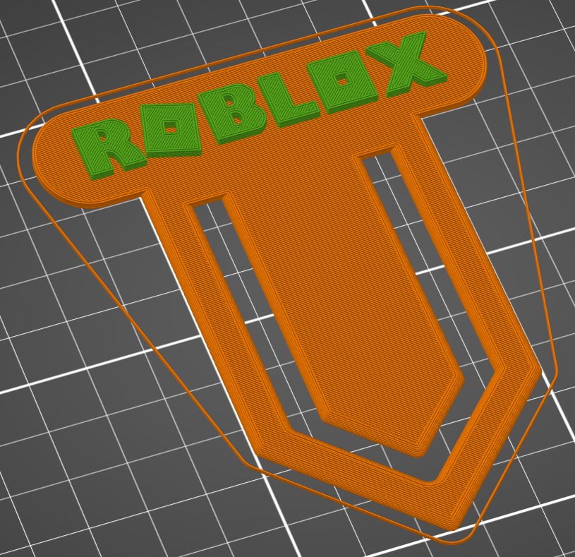 Roblox Bookmark por Petr Žídek | Descargar modelo STL gratuito ...