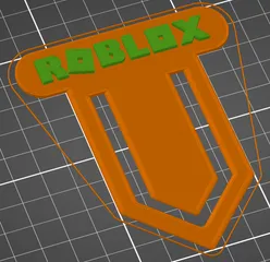 ROBLOX Keyring por 乃ㄩ$卄, Descargar modelo STL gratuito