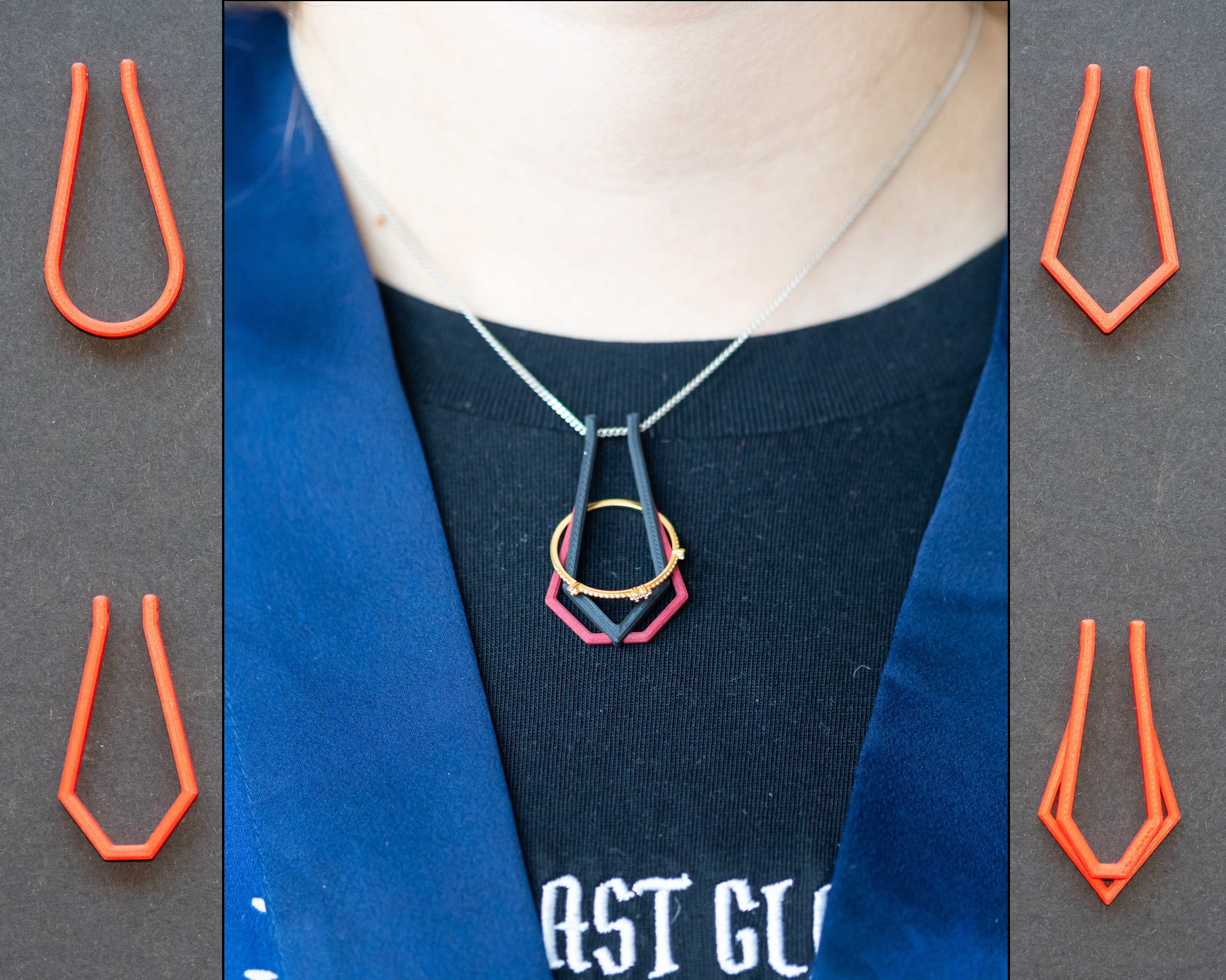 Silver Necklace - Ring Keeper