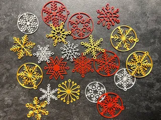 Christmas snowflake collection - Set of 16 by Aruba | Download