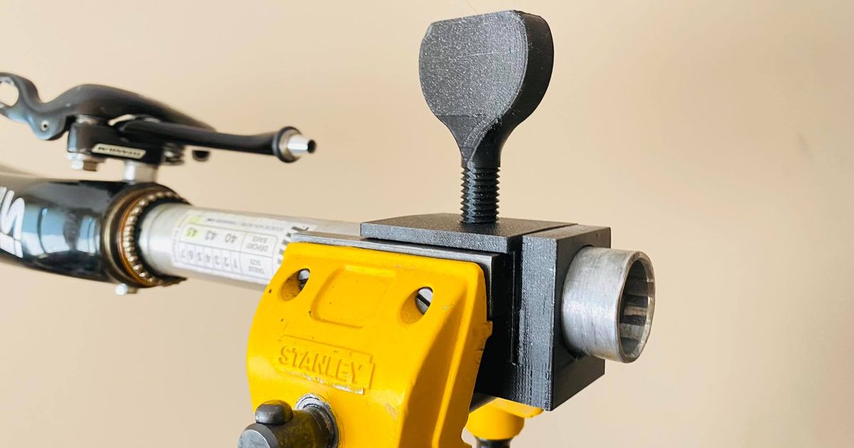 BIKE TOOLS STEERER CUTTING GUIDE FORK TUBE 1 INCH by plasterek3d