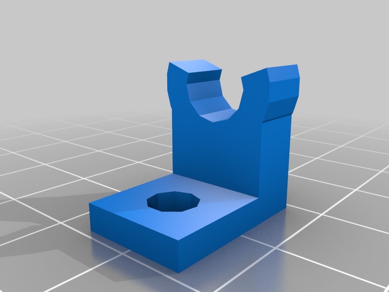 Round object clamp for MendelMax by machinekoder Download free STL