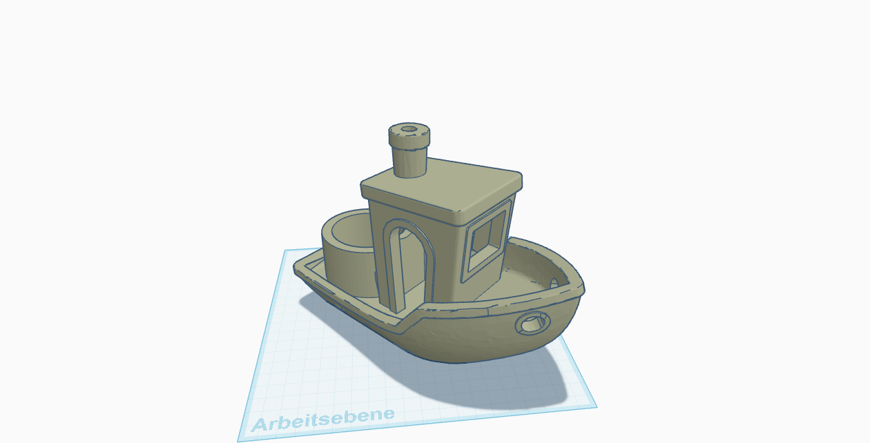 Benchy Blumentopf