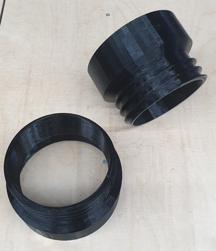 Hose adapter to blastgate von Heinzelmaennchen Werkstatt Kostenloses