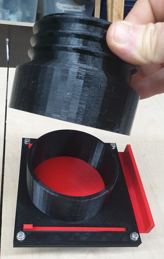 Hose adapter to blastgate von Heinzelmaennchen Werkstatt Kostenloses