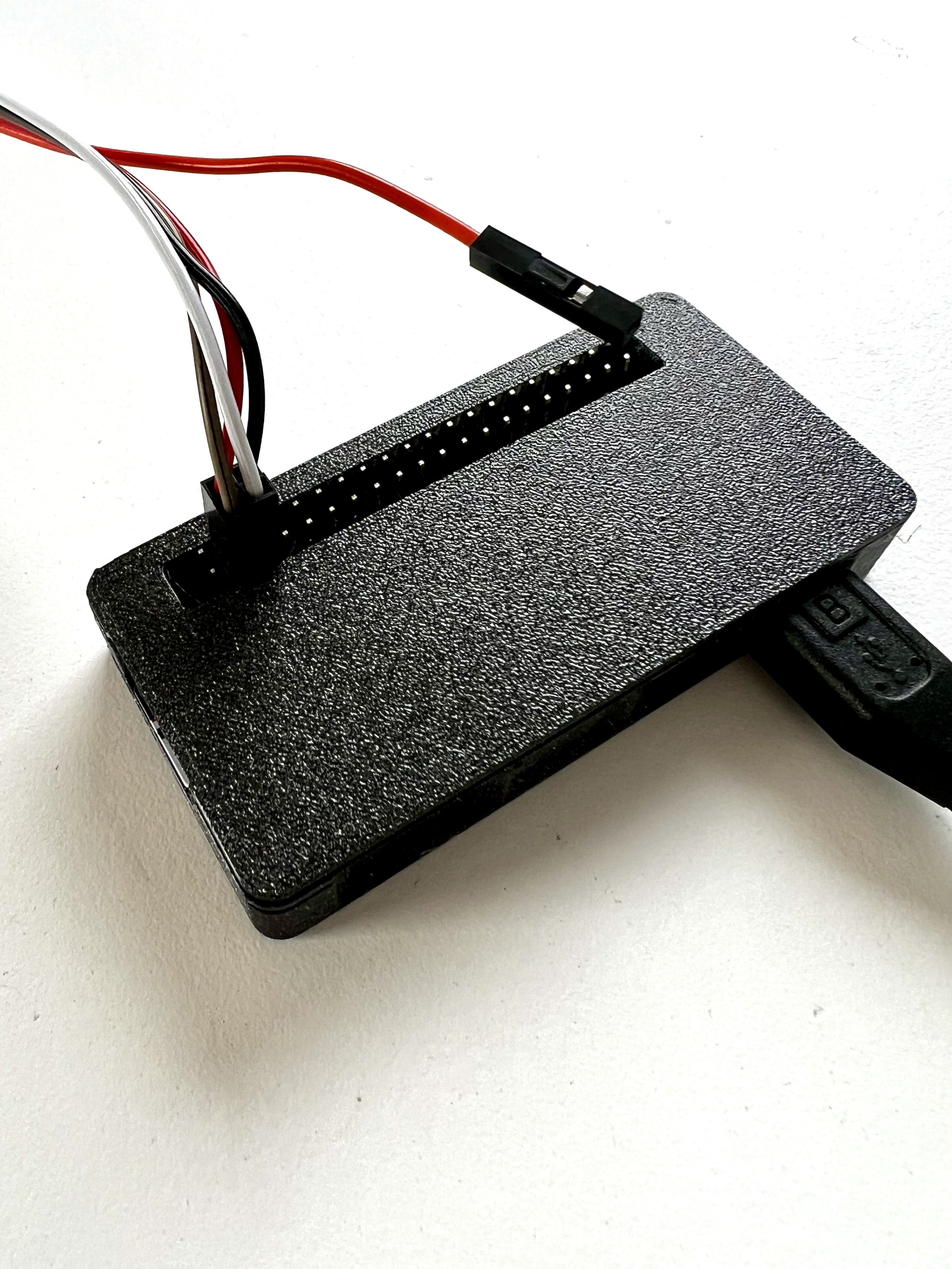 Lid for Raspberry Pi Zero (W) case with 6 or all GPIO Pins accessible
