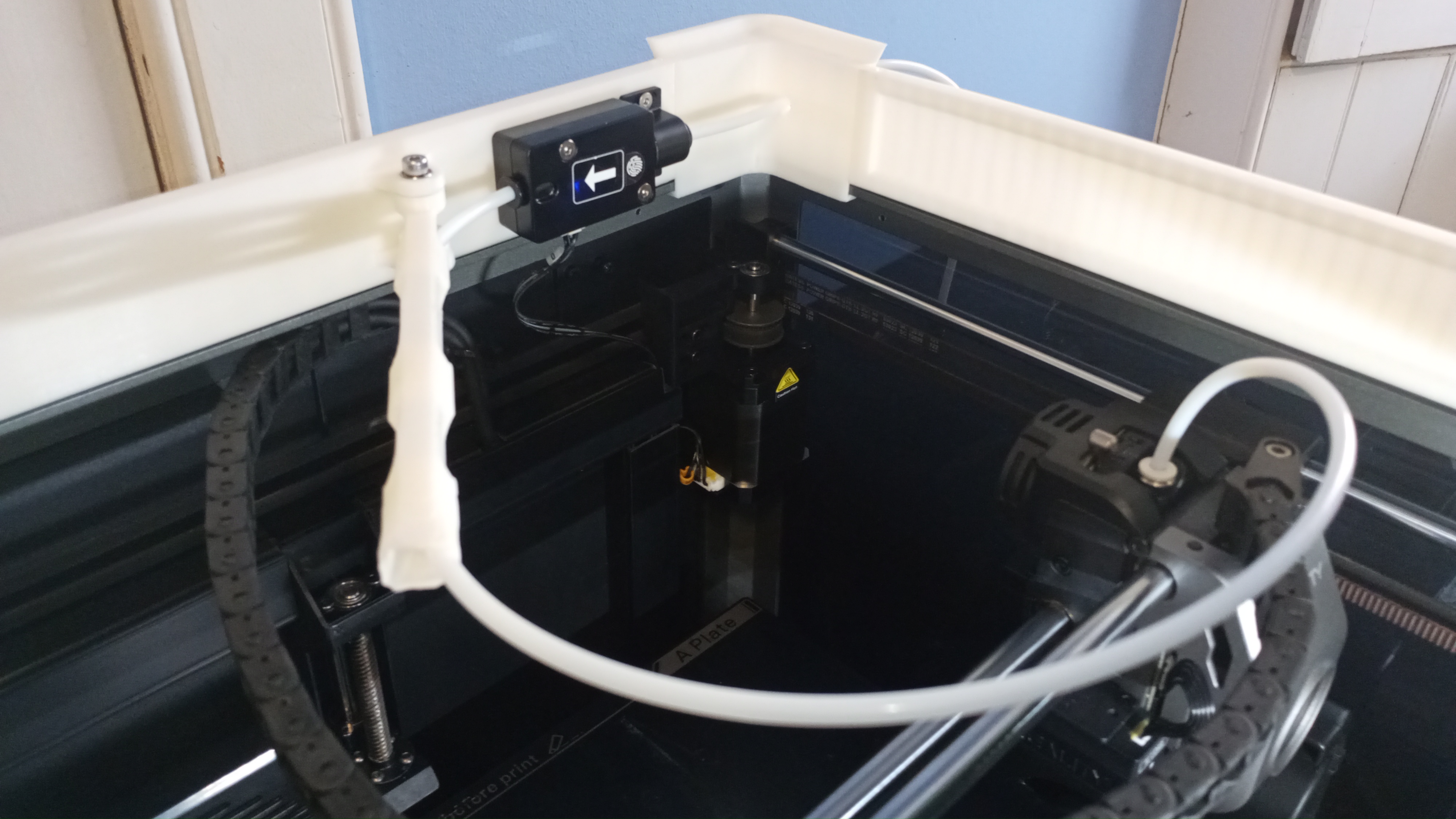 Creality K1 Max Riser - Improved Filament Path, K1 added