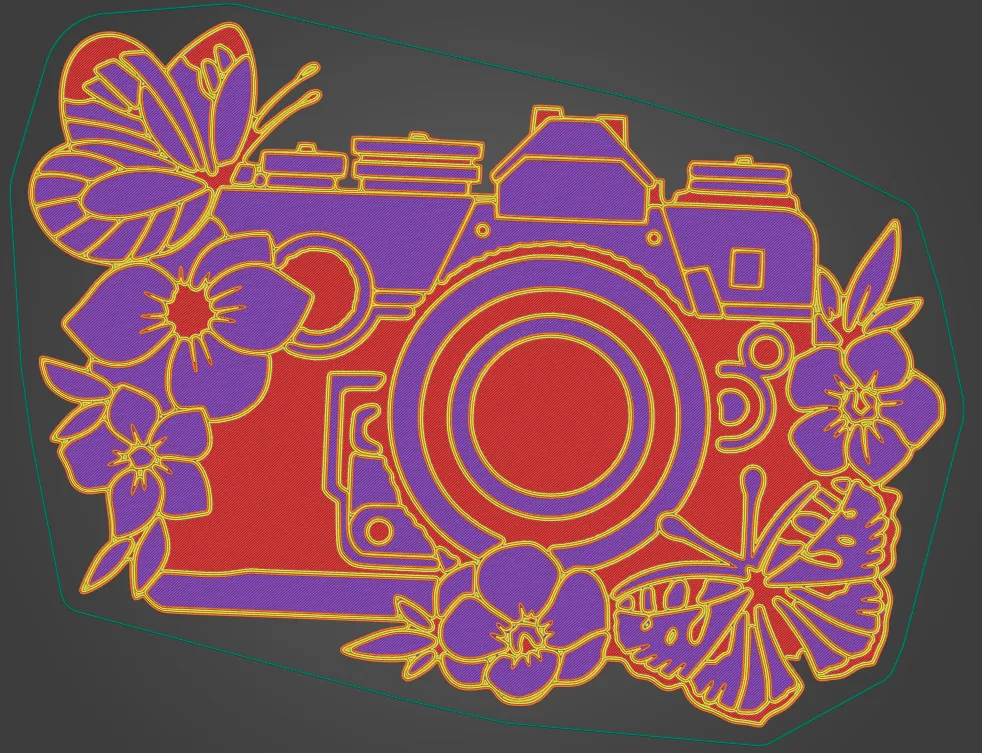 2d wallart / transucelt decor by Ts3D | Download free STL model ...
