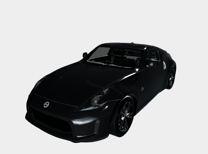 2020 Nissan Sedan – Diorama / Scale Model