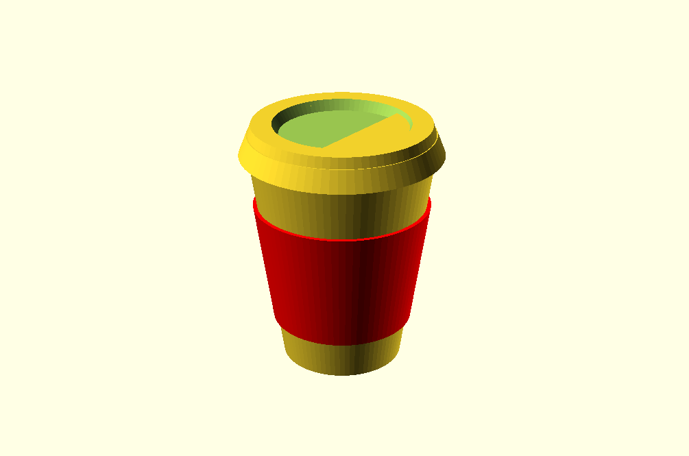 Model Coffee Cup