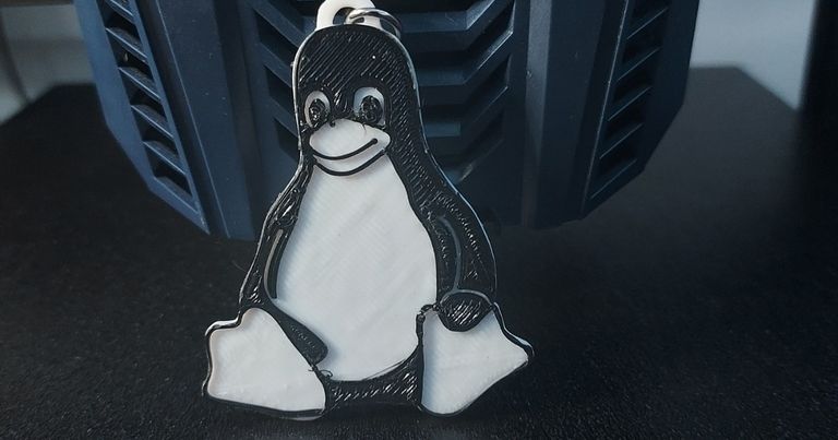 LLAVERO LINUX by TriangulitoG | Download free STL model | Printables.com