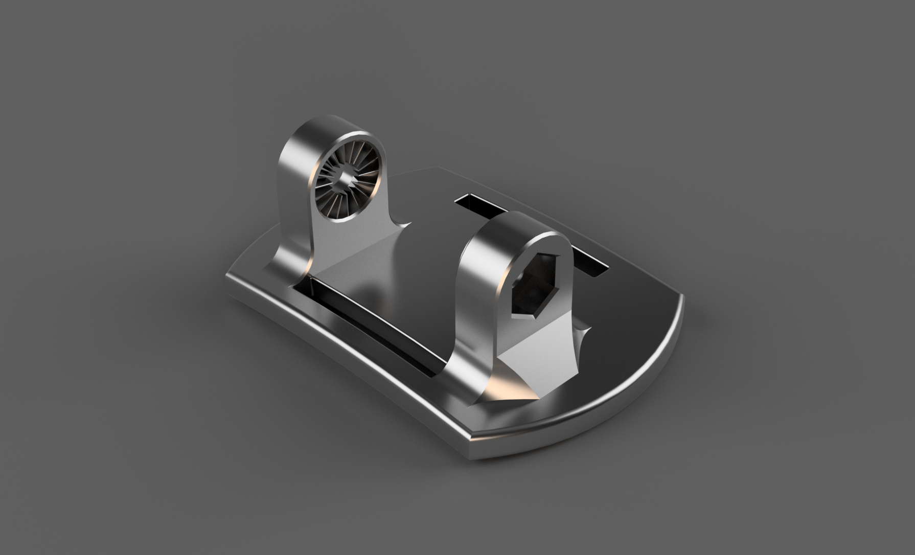 CUBE Acid HPA850 // helmet light holder (replacement / Ersatzteil)