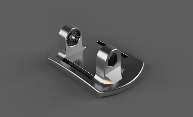 CUBE Acid HPA850 // helmet light holder (replacement / Ersatzteil)