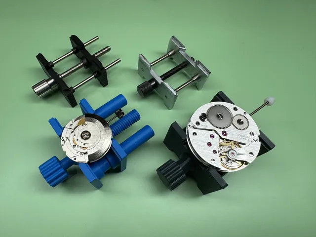 Watch Movement Holder (Adjustable)