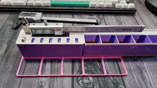 Gridfinity universal (I hope) caliper dock (no bottom holes)