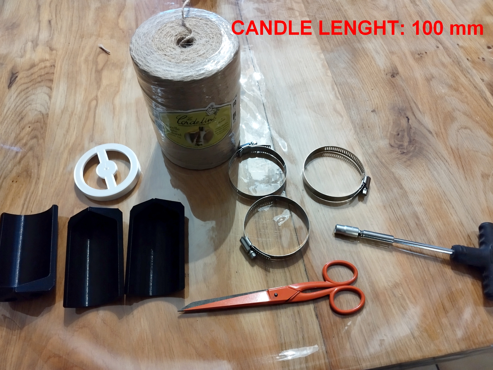Miniatura 4 do modelo 3D SIMPLE CANDLE MOLD