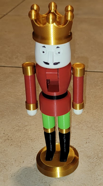 Miniatura 2 do modelo 3D Mutipiece Nutcracker