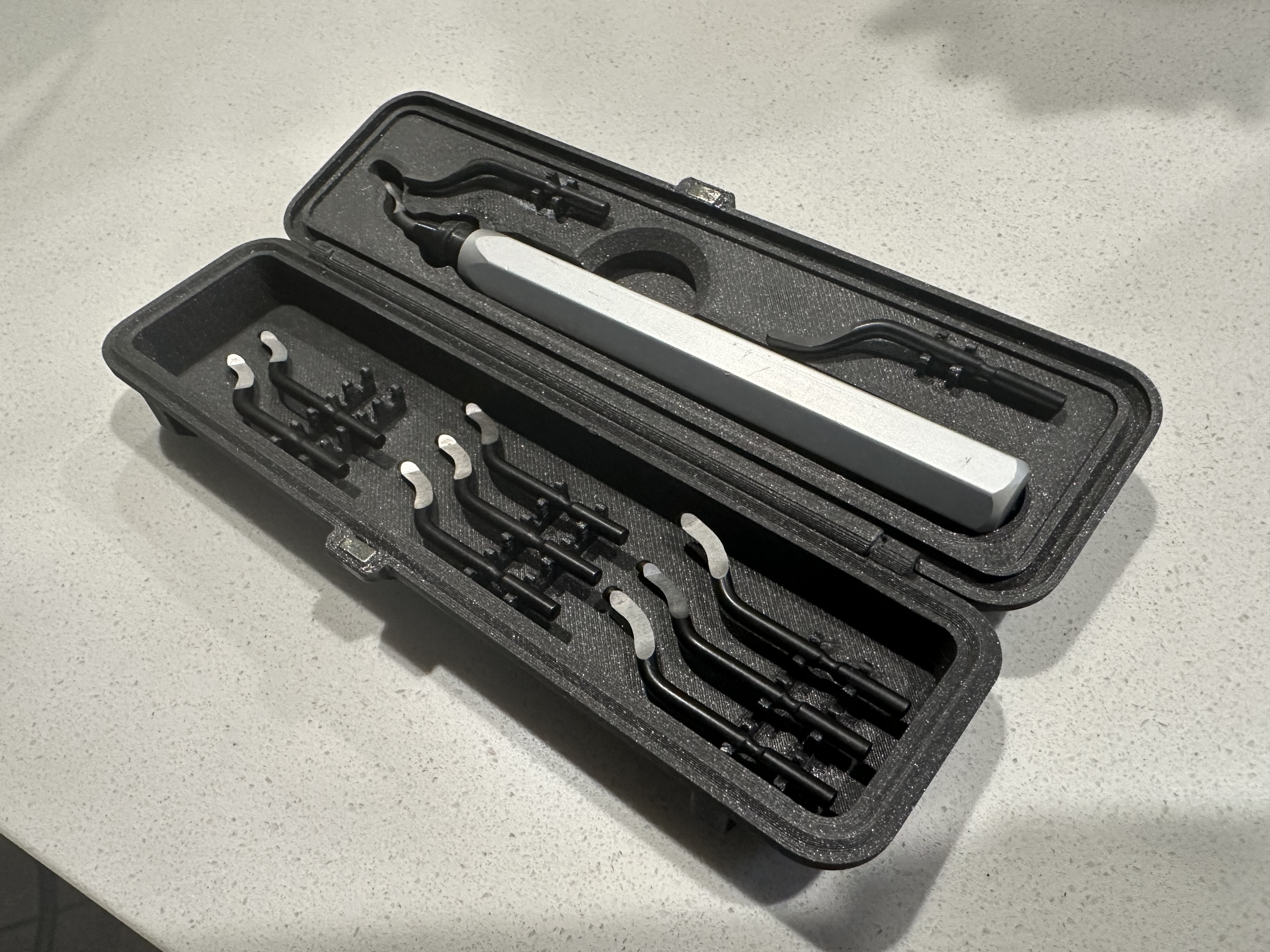 Deburring tool case (AFA Tooling)