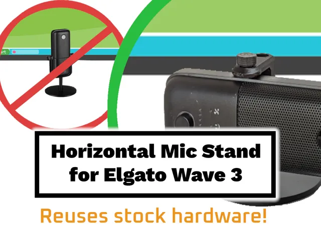 Elgato Wave 3 Horizontal Low Profile Stand