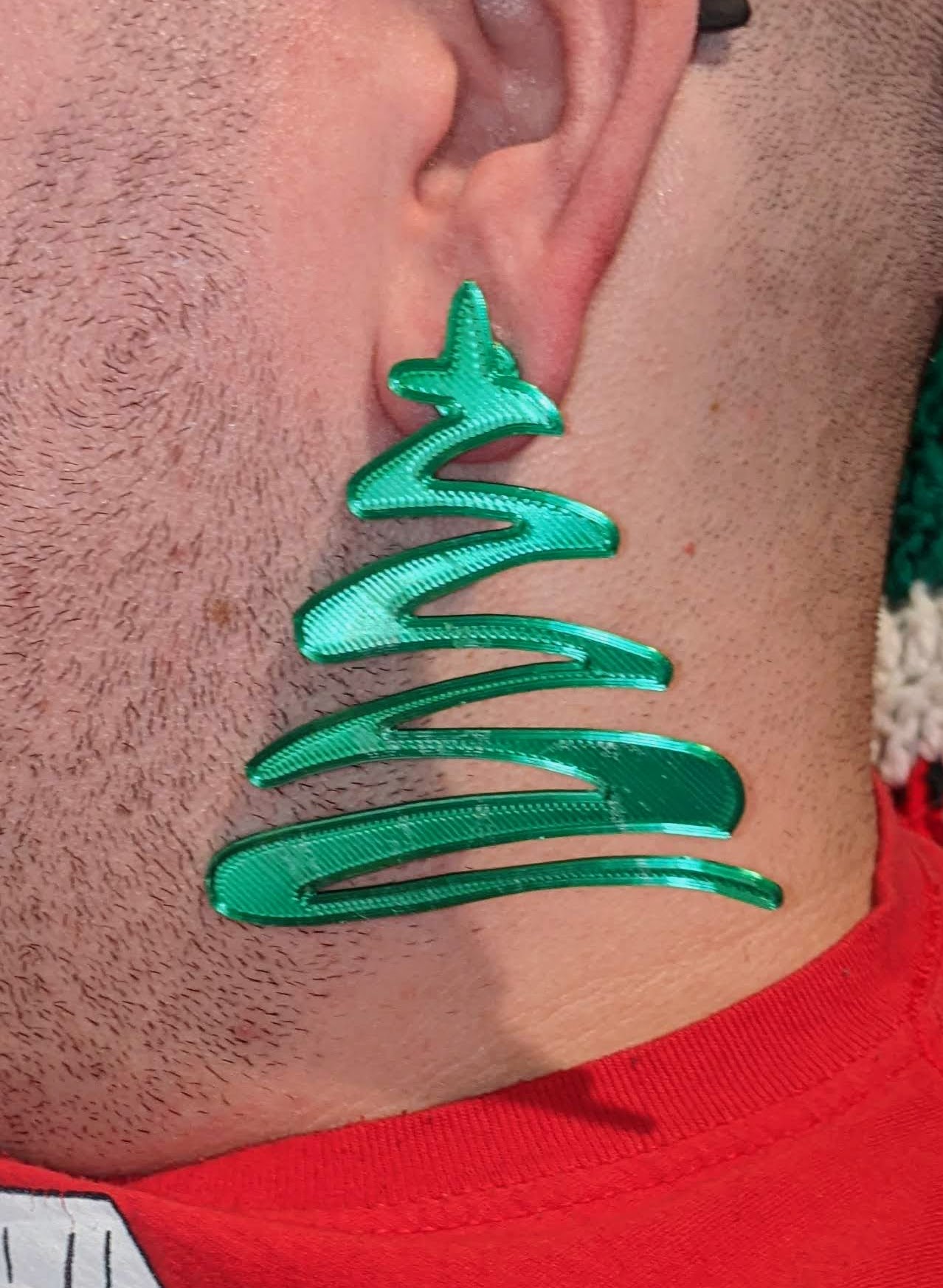 Christmas Tree Ear Gauges by Mark Hall Download free STL model