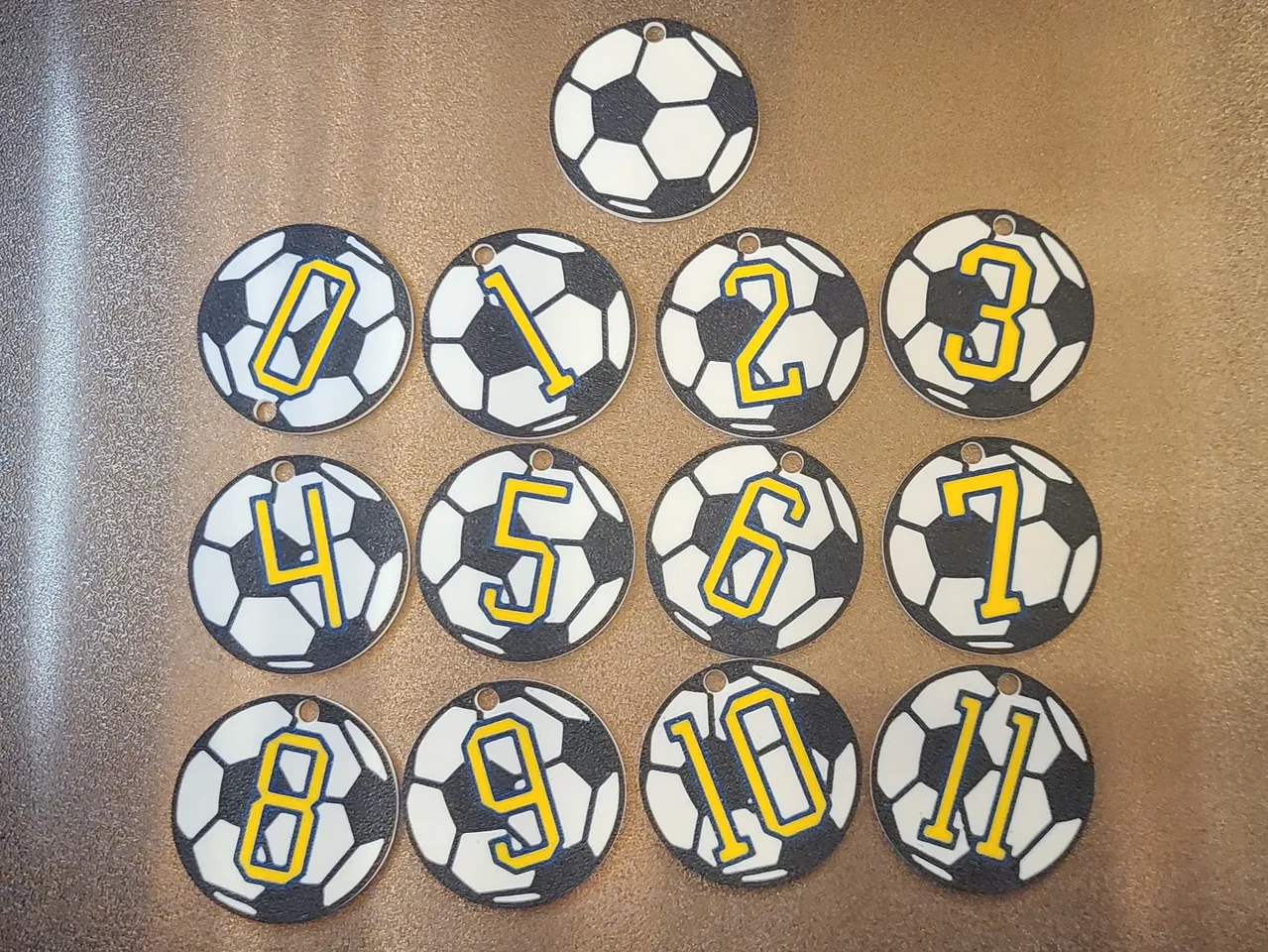 Soccer ball clearance earrings