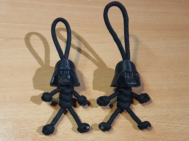 darth vader paracord bead