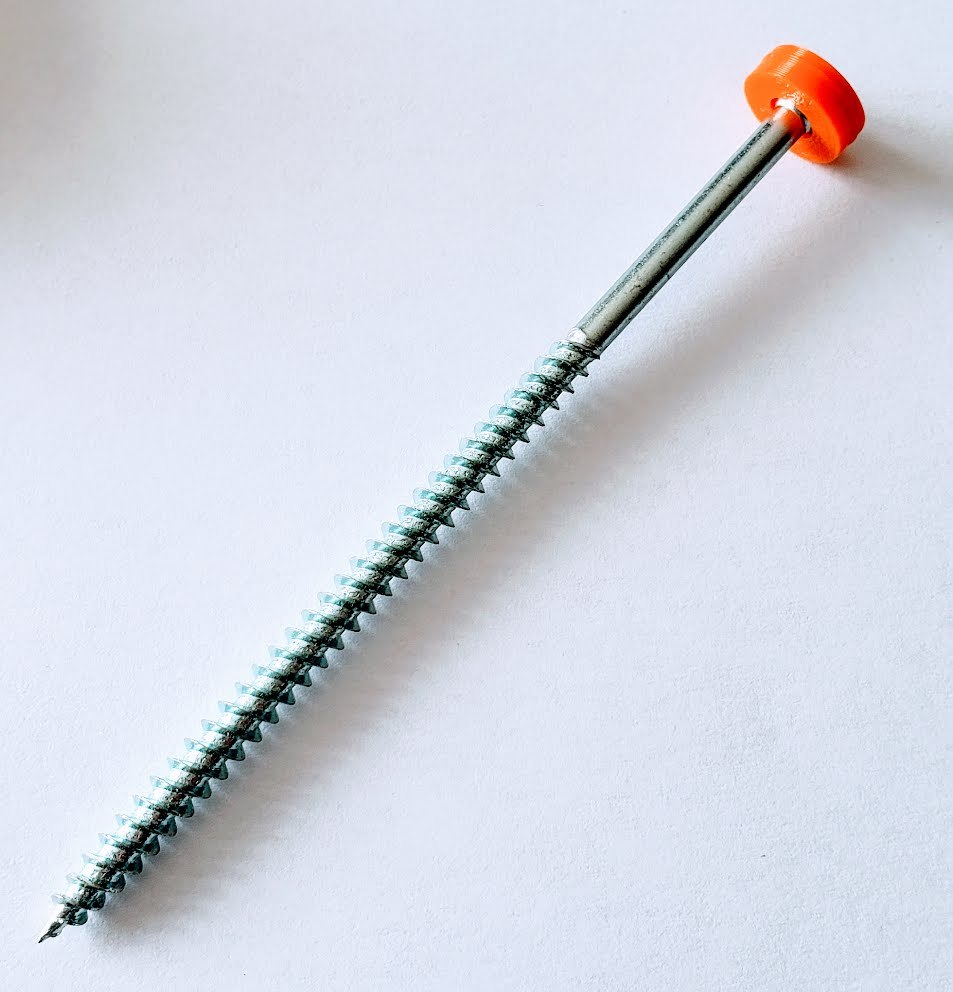 Head filler for countersunk 8 and 10 screws by DaveRoss Download free STL model