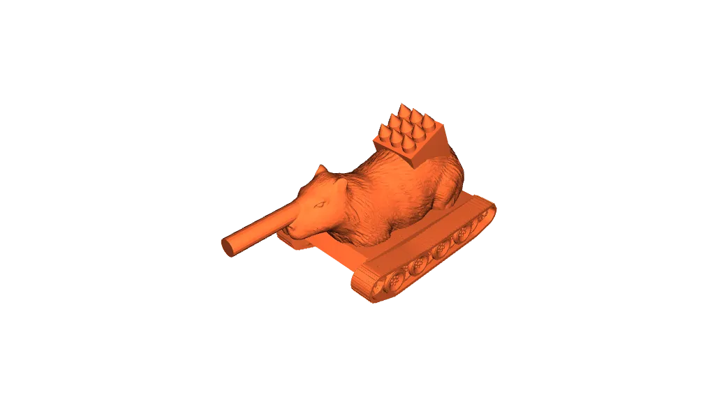 War Machine Capybara by Paziak | Download free STL model | Printables.com