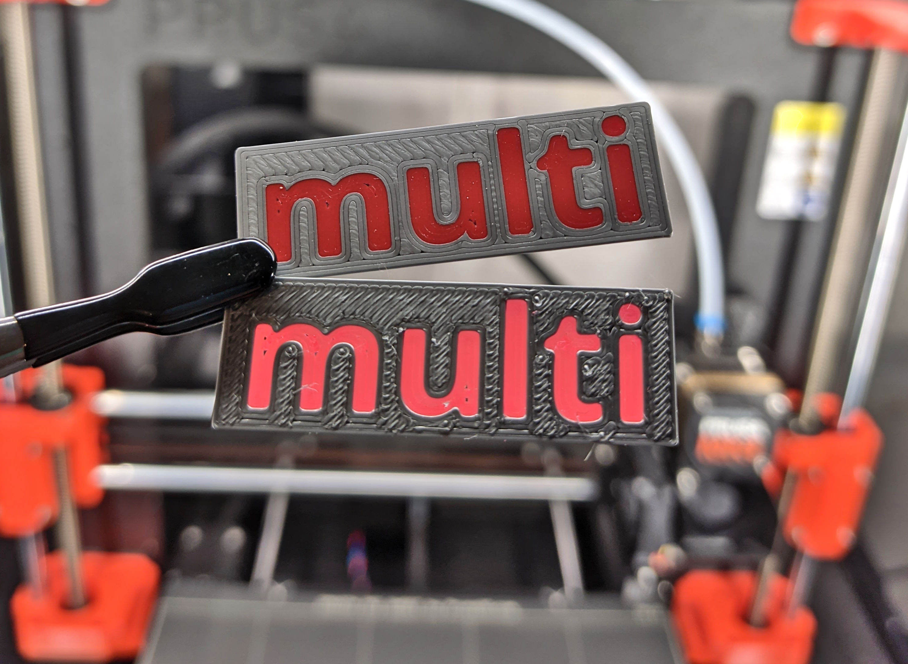 Multi Color Test Model for Single Extruder without MMU by buchnema