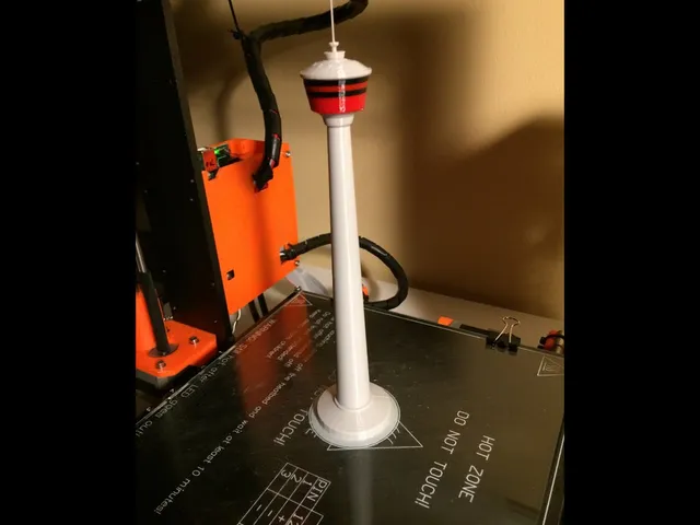 Calgary Tower Model - Optimized for 3D Printing
