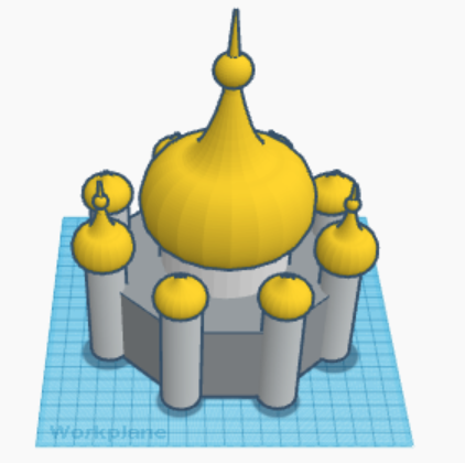 Indian Temple 2 by JacobKat Download free STL model Printables