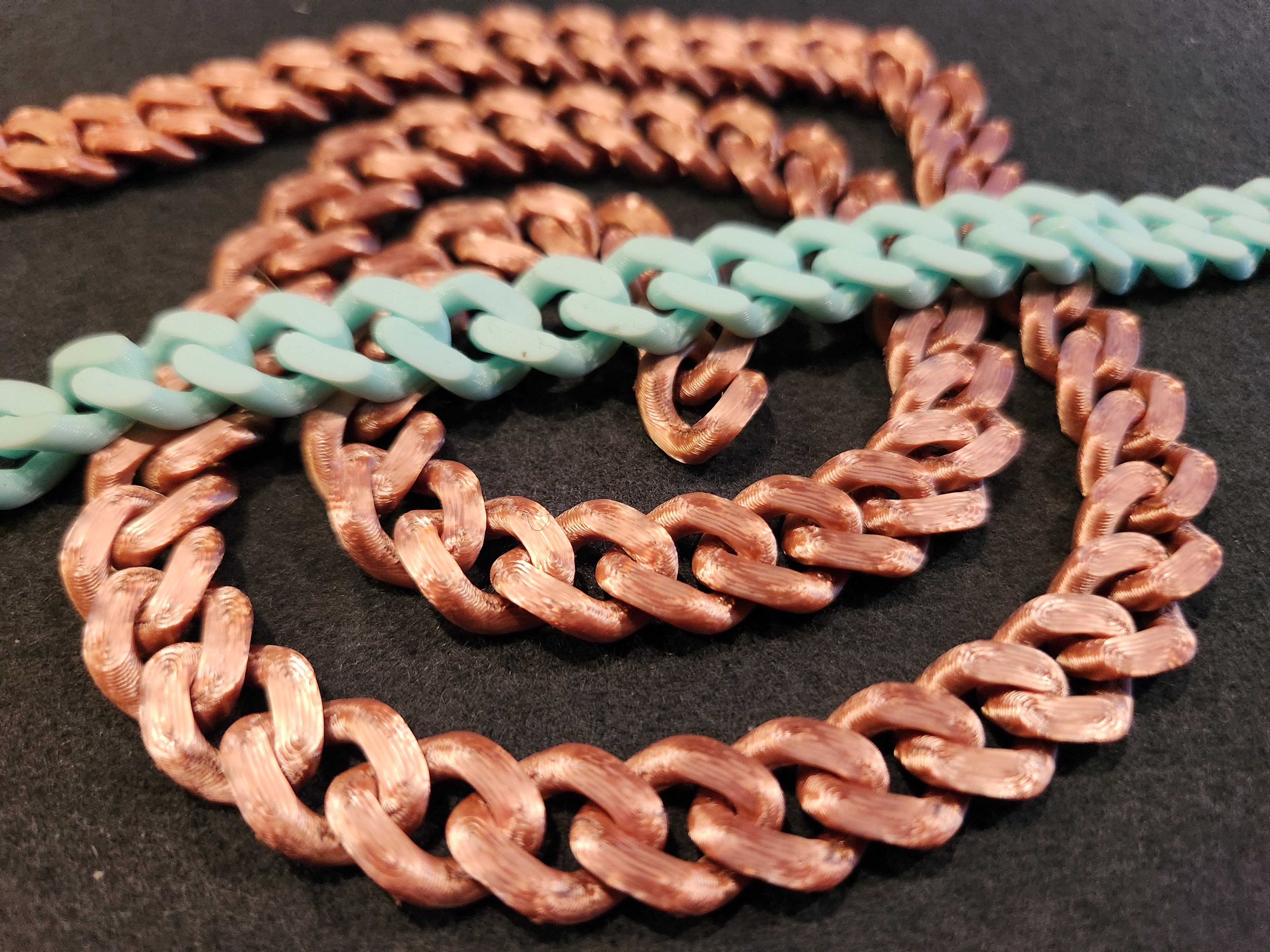 Parameterized Cuban Chain 3D model thumbnail