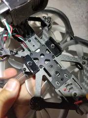 DarwinFPV Cineape25 battery strap mount