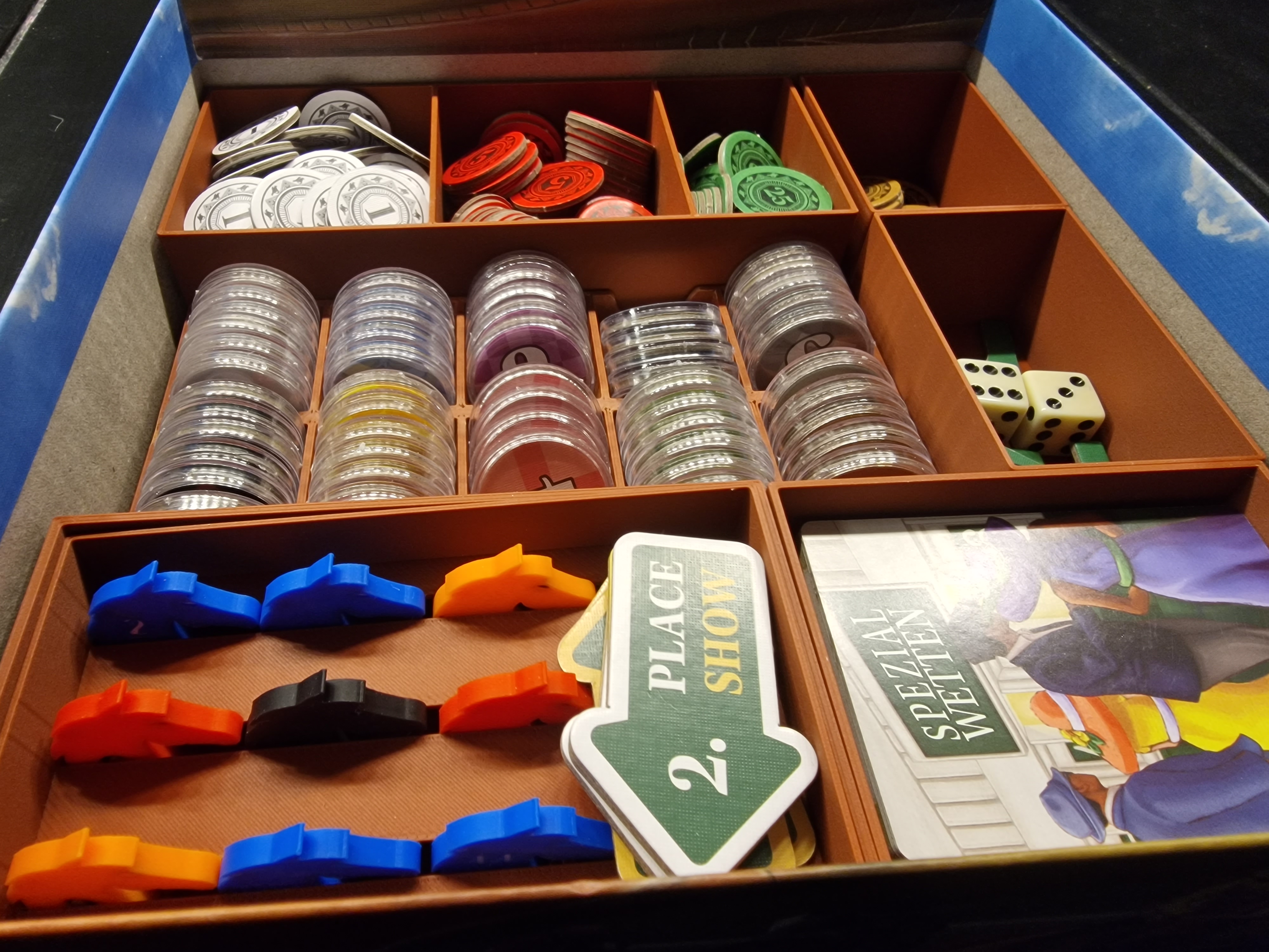 Ready Set Bet Insert for Coin Capsules and Custom Horses