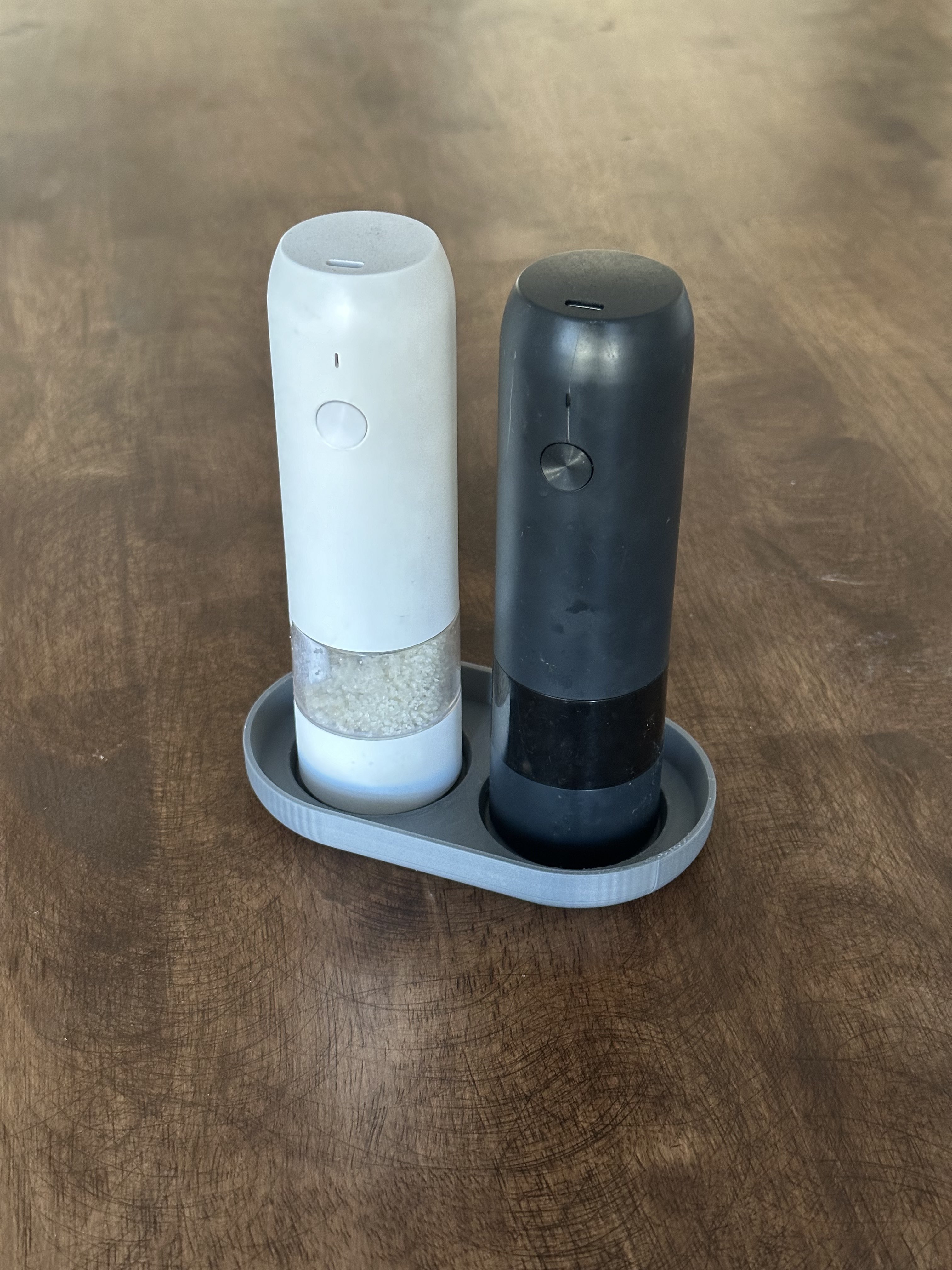 Electric salt and pepper grinder holder by nolan young download free