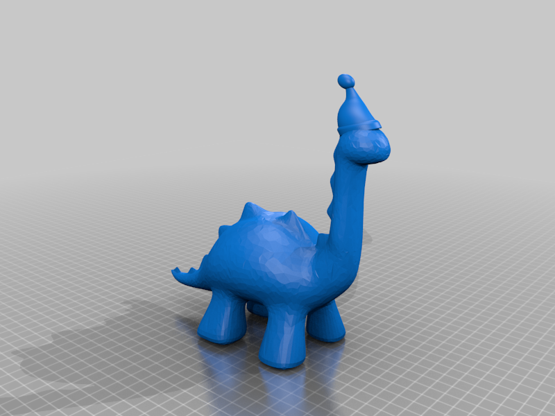 TableTop Santa dino