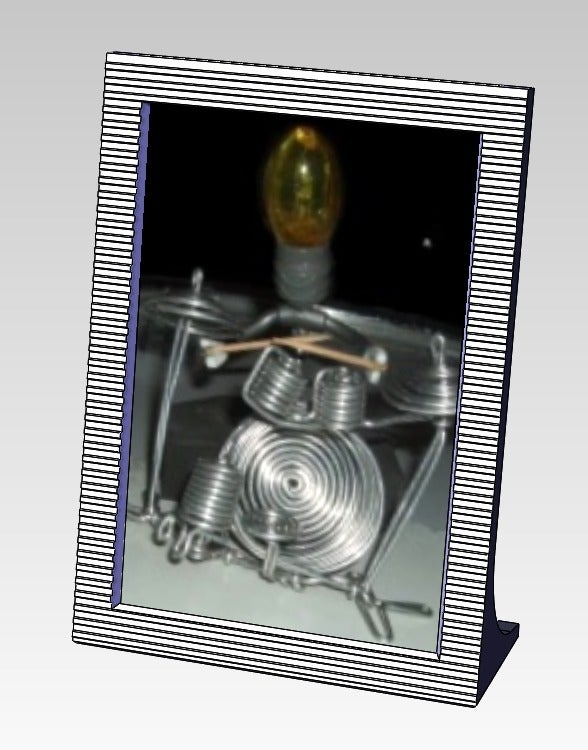 Photo frame vertical 15x10cm