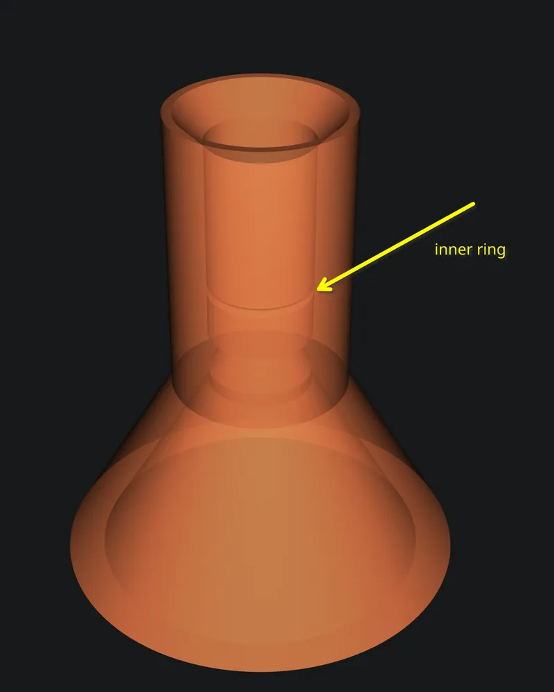 Filament insert funnel for PTFE by Ro3Deee | Download free STL model ...